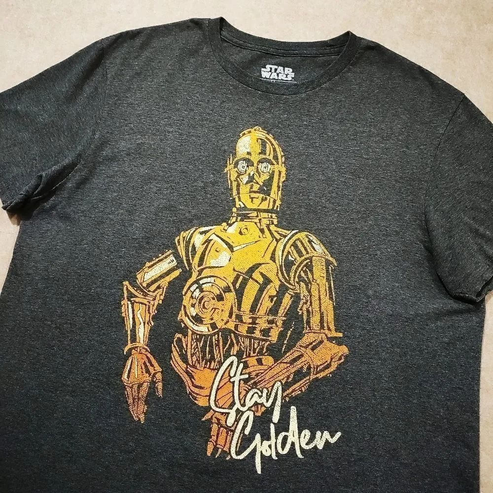 Star Wars Fifth Sun Gray Graphic T-Shirt #2